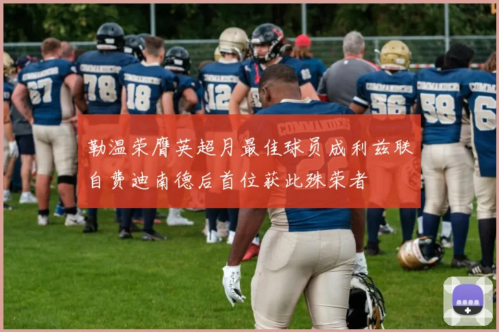 勒温荣膺英超月最佳球员成利兹联自费迪南德后首位获此殊荣者